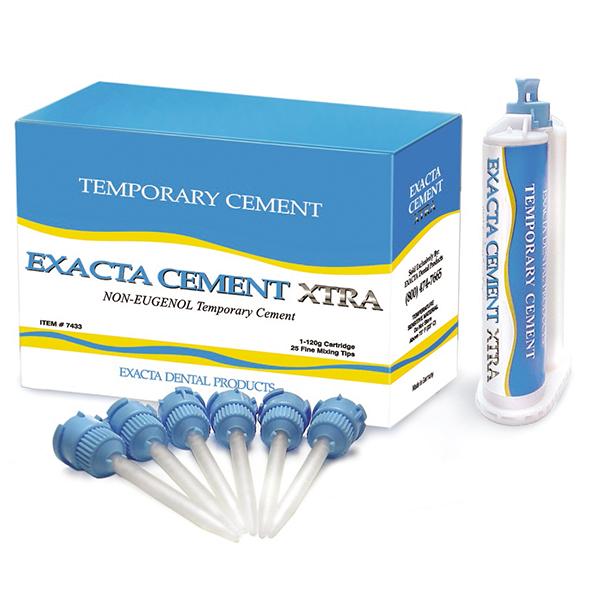 Exacta 7433 Temporary Dental Cement Xtra Non-Eugonol 120 Gm Exacta 7433 Temporary Dental Cement Xtra Non-Eugonol 120 Gm